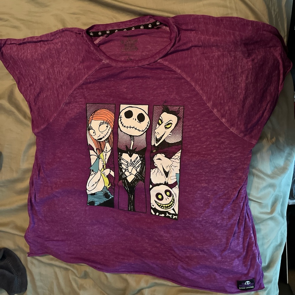 Purple Graphic T-Shirt